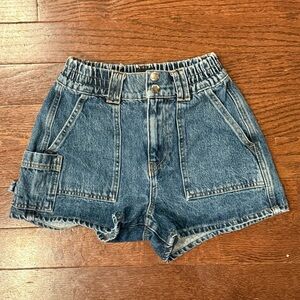 BDG Urban Outfitters Skate Denim Shorts XS | High Rise Paperbag Waist | 90s